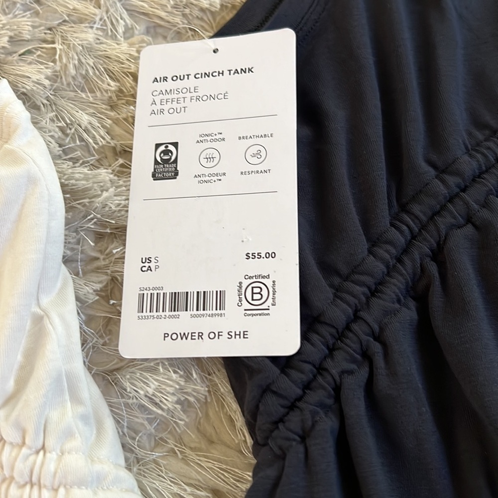 Two NWT Athleta Cinch Tanks - Picture 5 of 5